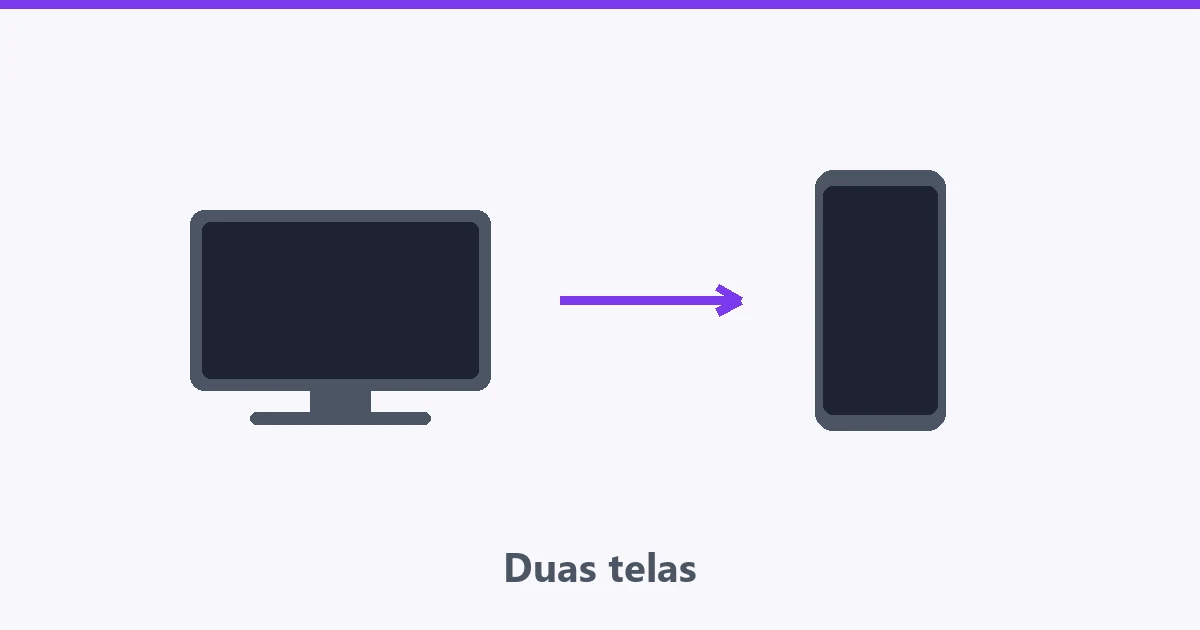 Duas televisões em cômodos diferentes ligadas ao mesmo tempo