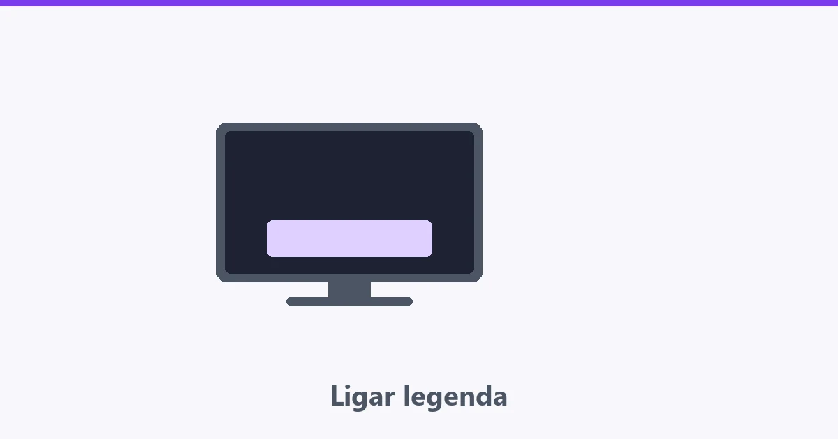 Tela com faixa de legenda na parte de baixo e menu de opções