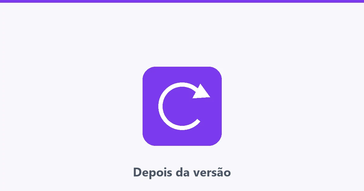 Ícone de aplicativo novo com engrenagens desencontradas atrás
