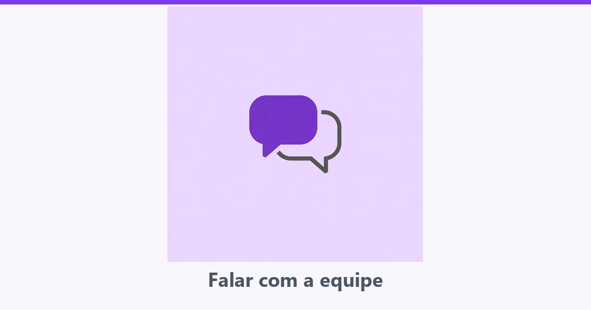 Dois balões de conversa sobrepostos indicando atendimento