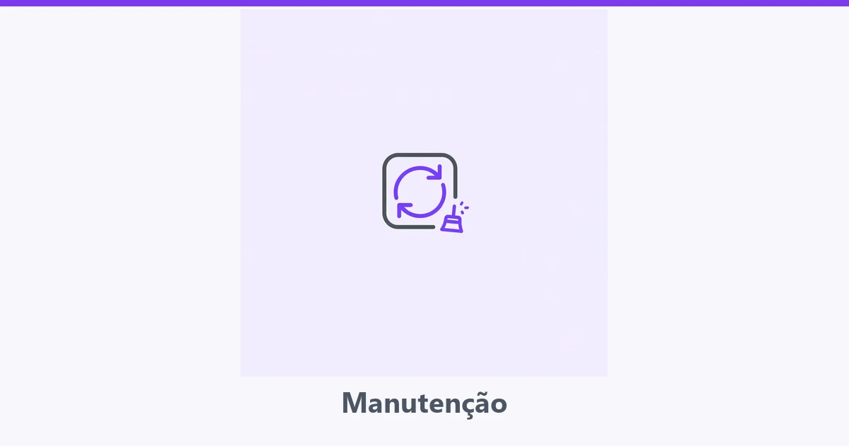 Icone de aplicativo com seta circular de atualizacao ao redor